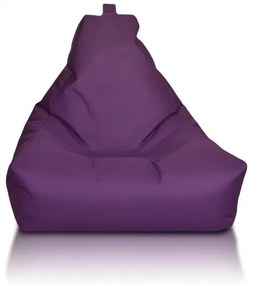 Kreslo Keiko M Polyester – moderné a pohodlné kreslo na čítanie, relax aj hranie Farba: NC5 - fialový