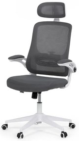 Autronic BONTEC Kancelárska stolička, hojdací mechanizmus, šedá sieťovina, KA-Q843 GREY Farba: Šedá