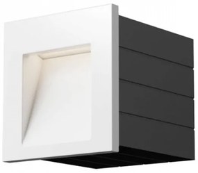 RED - R12013 - LED Vonkajšie vstavané svietidlo TESS LED/3W/230V IP54 biela