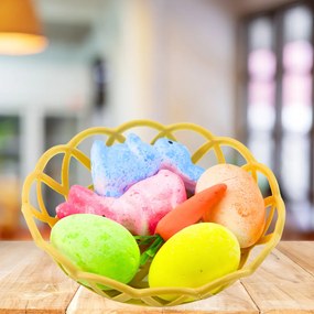 LEAN Veľkonočné ozdoby v košíku - 6 kusov