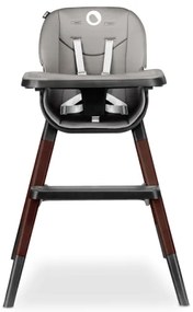 Lionelo - Detská jedálenská stolička MONA Black Onyx