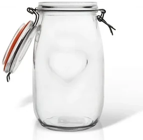 Orion Dóza sklo patent Bela srdce, 1,5 l , 1,5 l