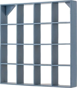 Modrá poschodová polica z recyklovaného dreva 70 cm Bekka – Bloomingville