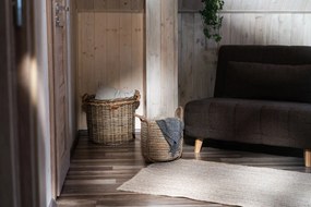 Obdĺžnikový jutový koberec - prírodný Rozmery (cm): 60x90