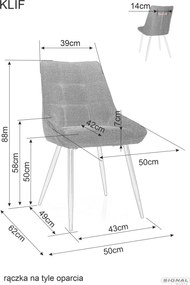 SI Stolička Klif Bjorn béžová