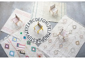 Detská stolička v prírodnej farbe Kaarol Earth – Lorena Canals