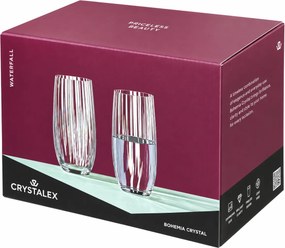 Crystalex poháre Waterfall 350 ml 6 ks