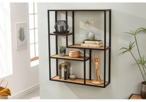 Knižnica/Regál 42030 75cm Slim Line Divoký Dub  - Komfort-nábytok