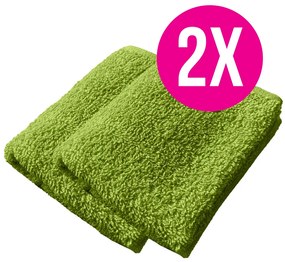 2x froté uterák Homa RIAN GREEN 30x50 cm