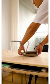 Jedálenský stôl z borovicového dreva 75x134 cm Tuck – Karup Design