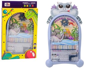 LEAN TOYS Pinball arkádová hra – Dinosaurus, drak modrý