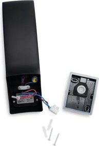 Brilagi - LED vonkajšie nástenné svietidlo so senzorom ARCELO LED/9W/230V IP44