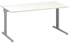Stôl ProOffice C 80 x 160 cm, biela