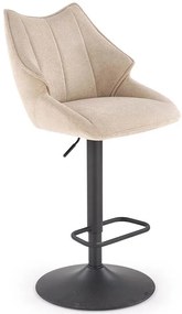 Barová Stolička H122 béžová/čierna