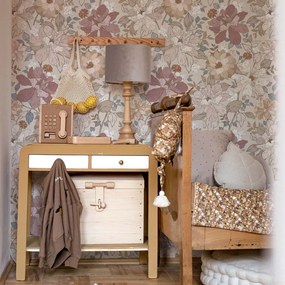 Tapeta mesačné kvety 280x100 cm