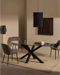 Čierne tienidlo ø 40 cm Mariela – Kave Home