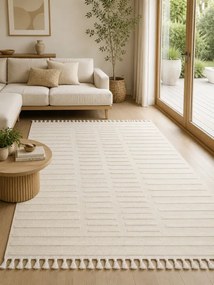 Koberec RIO LOOP YAA NF77D biely