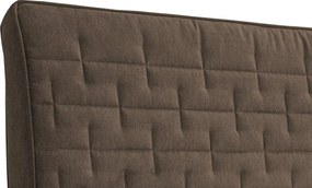 Posteľ Rita 180x200 cm, hnedá látka