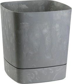 Květináč CUBI 30x33 cm šedý beton