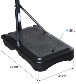 Basketbalový kôš NILS ZDK018