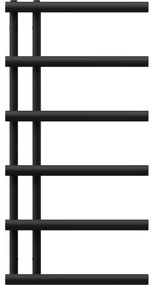 Mexen Jukon, vykurovacie teleso 988 x 500 mm, 461 W, čierna, W116-0988-500-00-70