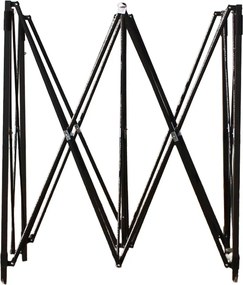 GARDEN LINE Nožnicový stan 3×3 m NAM5742 – záhradný a komerčný pavilón, čierny