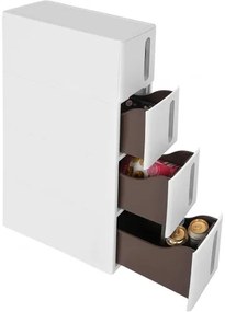 Pojazdný regál SONGMICS KFR08WT