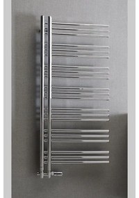 Sapho - Kúpeľňový radiátor DORLION 378W/230V 50x120 cm lesklý chróm