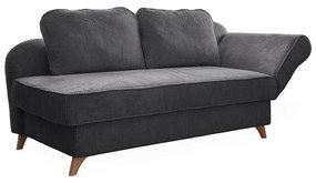 Sivá menčestrová leňoška (pravý roh) Chic Charlotte – Miuform