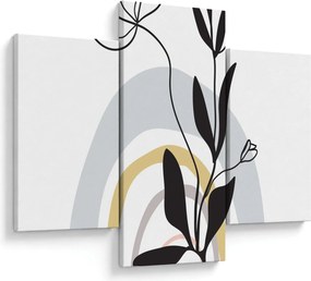 Obraz - Kvety vo váze N⁰1 (90x60 cm)