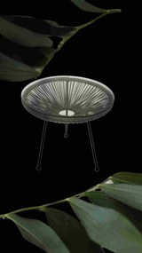 Záhradný stolík ACAPULCO - grafitový