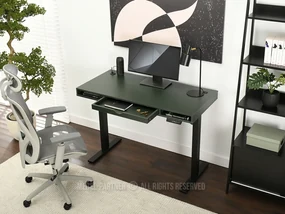 PC stolík Osto 120 (zelená + biela). Vlastná spoľahlivá doprava až k Vám domov. 1109834