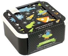 A Little Lovely Company - súprava štyroch desiatových škatuliek - vesmír