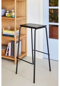 Čierne barové stoličky v súprave 2 ks (výška sedadla 76 cm) Stilt – Hübsch