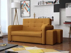 Pohovka s taburetkami Clivia Home II, Taburetka: ľavá strana, Dostupné poťahy: Enjoy 21