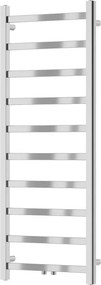 Mexen, kúpeľňový radiátor Mexen Bolt 1200 x 500 mm, 251 W, chróm - W126-1200-500-00-01