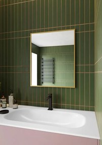 Sapho Sapho, NOTION SLIM zrkadlo v ráme, 60x80cm, biela matná, NT860W