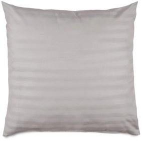 BAMBUSOVÁ OBLIEČKA NA VANKÚŠ STRIPE STONE 40X40 CM SIVÁ