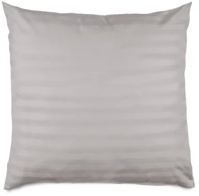 BAMBUSOVÁ OBLIEČKA NA VANKÚŠ STRIPE STONE 40X40 CM SIVÁ