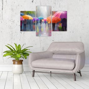 Obraz - Daždivý deň (90x60 cm)