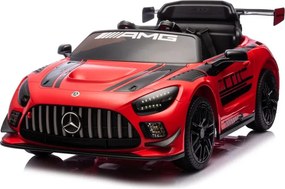 LEAN CARS Elektrické autíčko Mercedes AMG GT3, červené