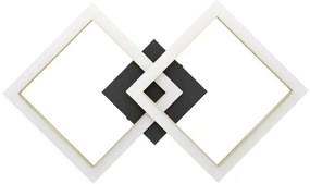 Eglo 901225-LED Stmievateľné stropné svietidlo CALLIERA LED/18,4W/230V čierna/zlatá