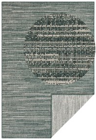 Kusový koberec Gemini 105547 Green z kolekcie Elle – na von aj na doma, 80x250, zelená, chodba / predsieň, ELLE Decoration