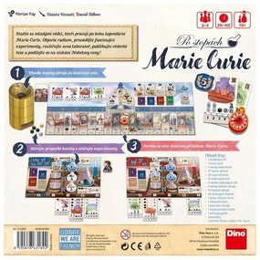Dino Toys Po stopách Marie Curie Rodinná hra