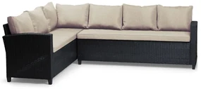 PROXIMA.store - Záhradný ratanový set STOCKHOLM FARBA: béžová