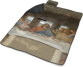 Sablio Plážová deka Posledná večera - Leonardo da Vinci: 200x140 cm