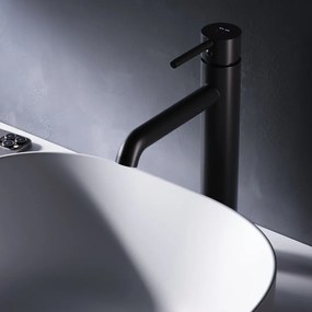 Umývadlová batéria AM.PM Spike FPA92022 vysoká, čierna