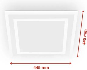 Telefunken 318806TF - LED RGBW Stmievateľné stropné svietidlo LED/24W/230V + DO