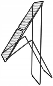 Erga Model 107 Black, sušiak na bielizeň 178,5x54x104,5 cm, čierna, ERG-SEP-10SUSLA107BLA