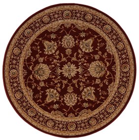 Koberce Breno Kusový koberec PRAGUE kruh 520/IB2S, hnedá, viacfarebná,160 x 160 cm